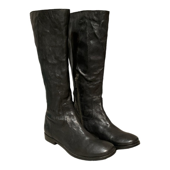 FRYE Anna Boot 3476028-BLK Size 8 - Picture 1 of 10